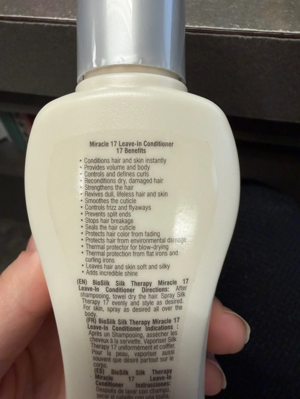 BioSilk Silk Therapy Miracle 17 Leave-In Conditioner NEW